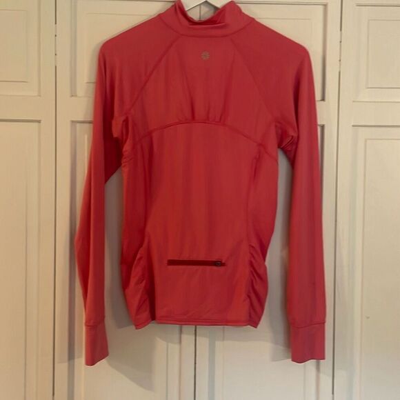 Athleta intrepid sun shield pink quarter zip pullover M - Picture 4 of 13